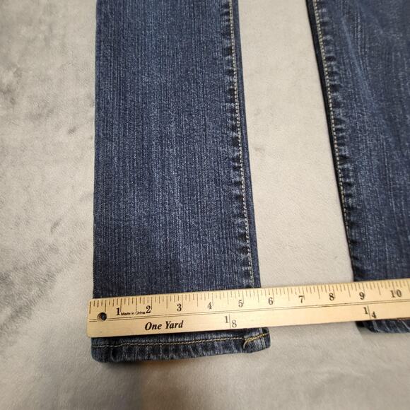 Guess Jeans Womens 26 Blue Skinny Leg Stretch Denim 5 Pocket JTC8124 Zip Fly - Picture 5 of 12